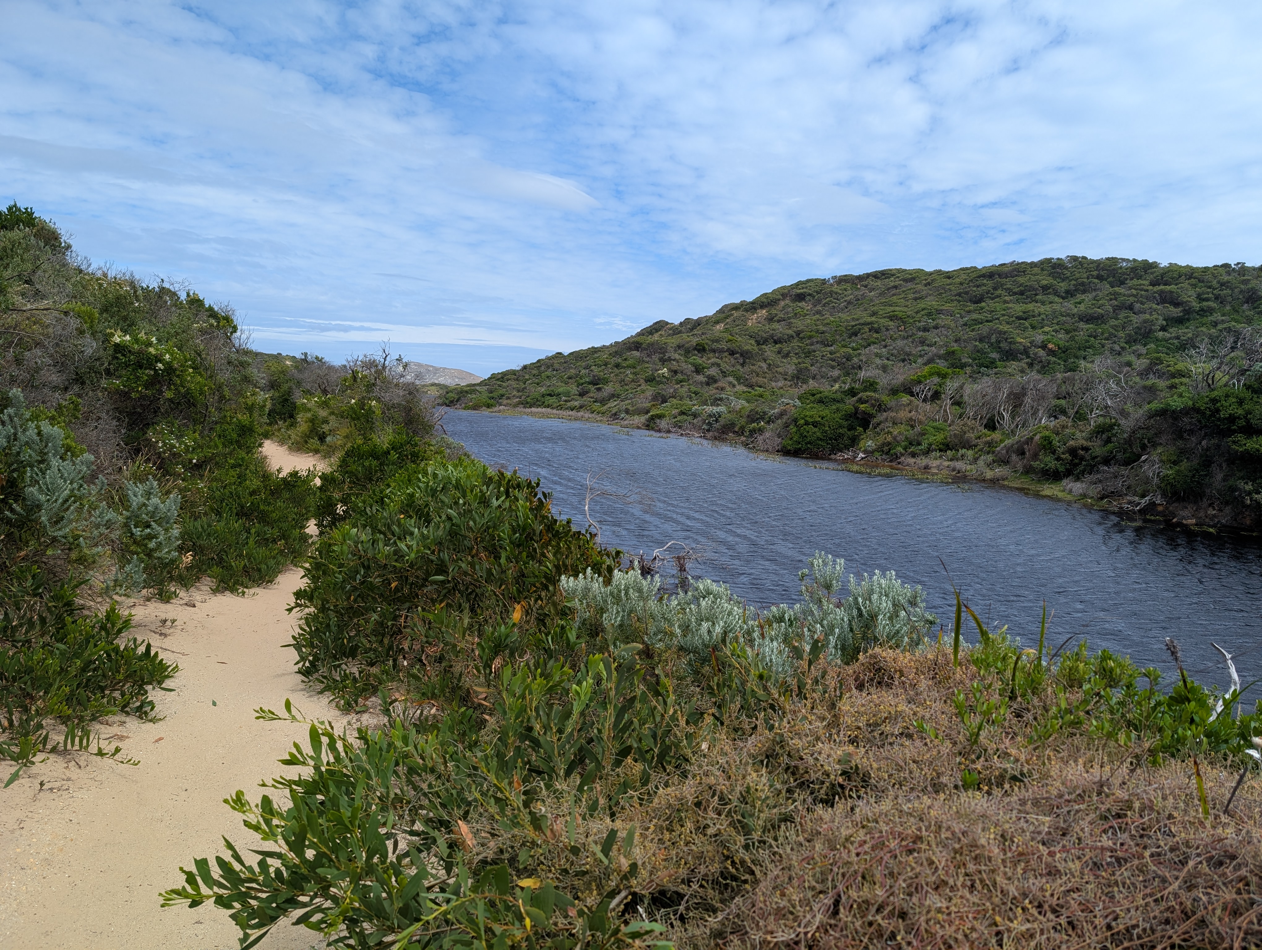 Sandy shores of Darby Beach