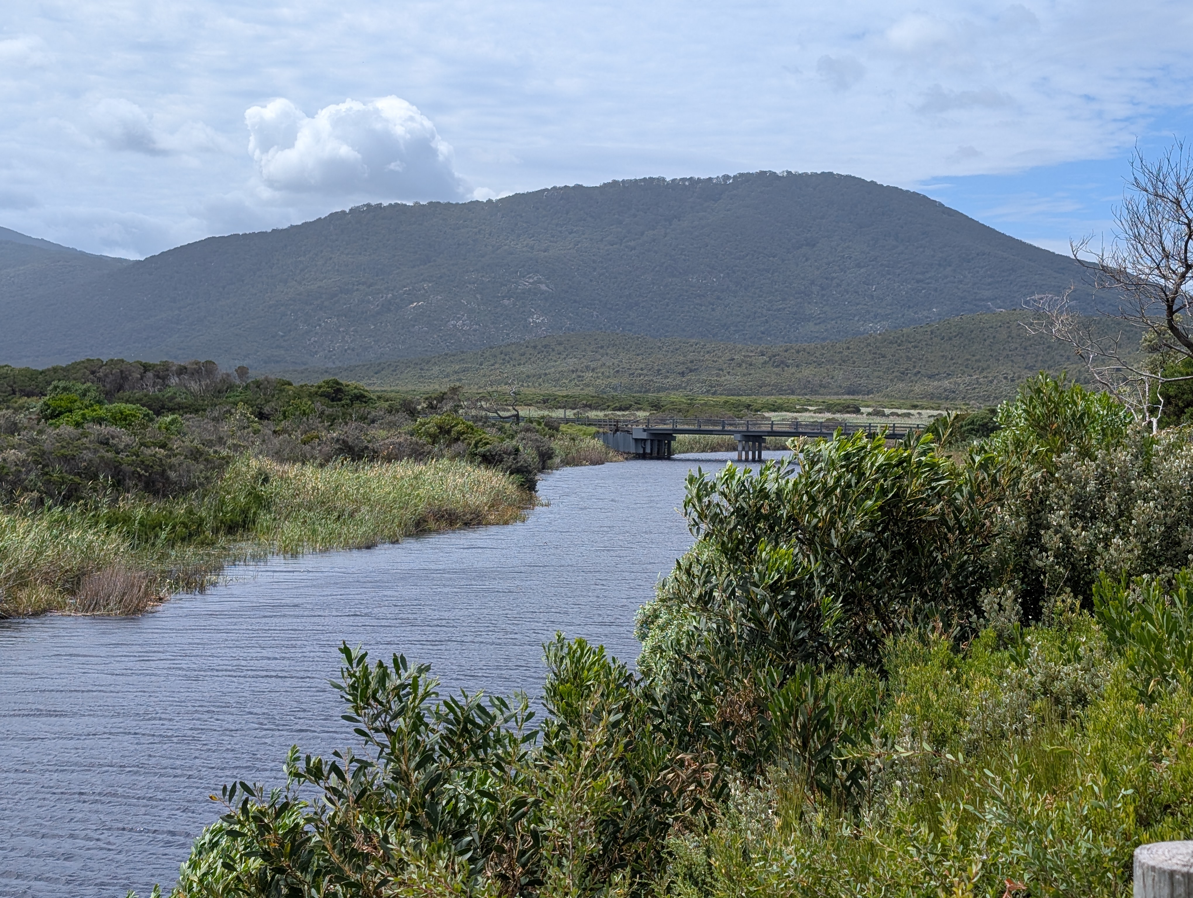 Darby River flowing through the landscape