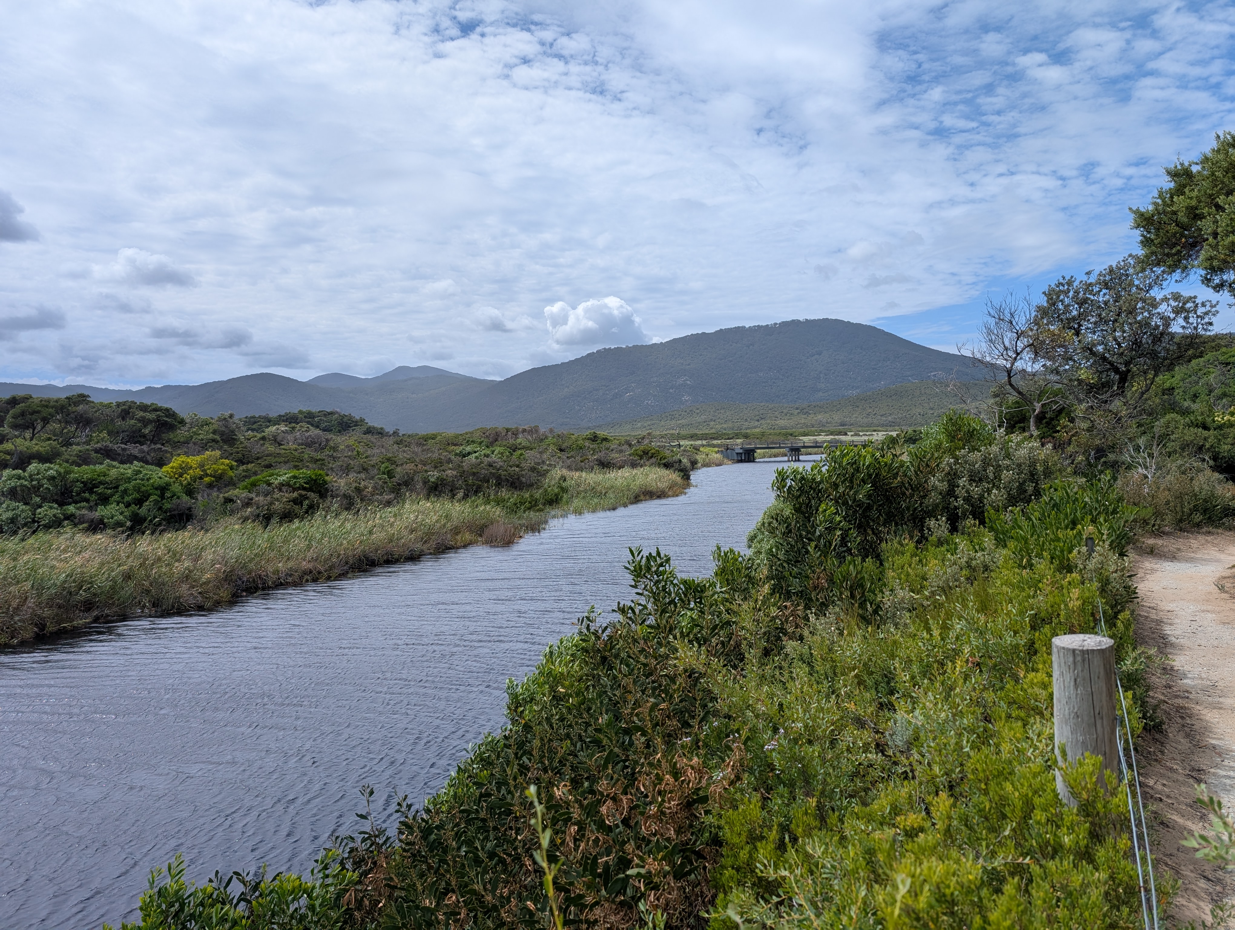 Natural scenery along Darby River