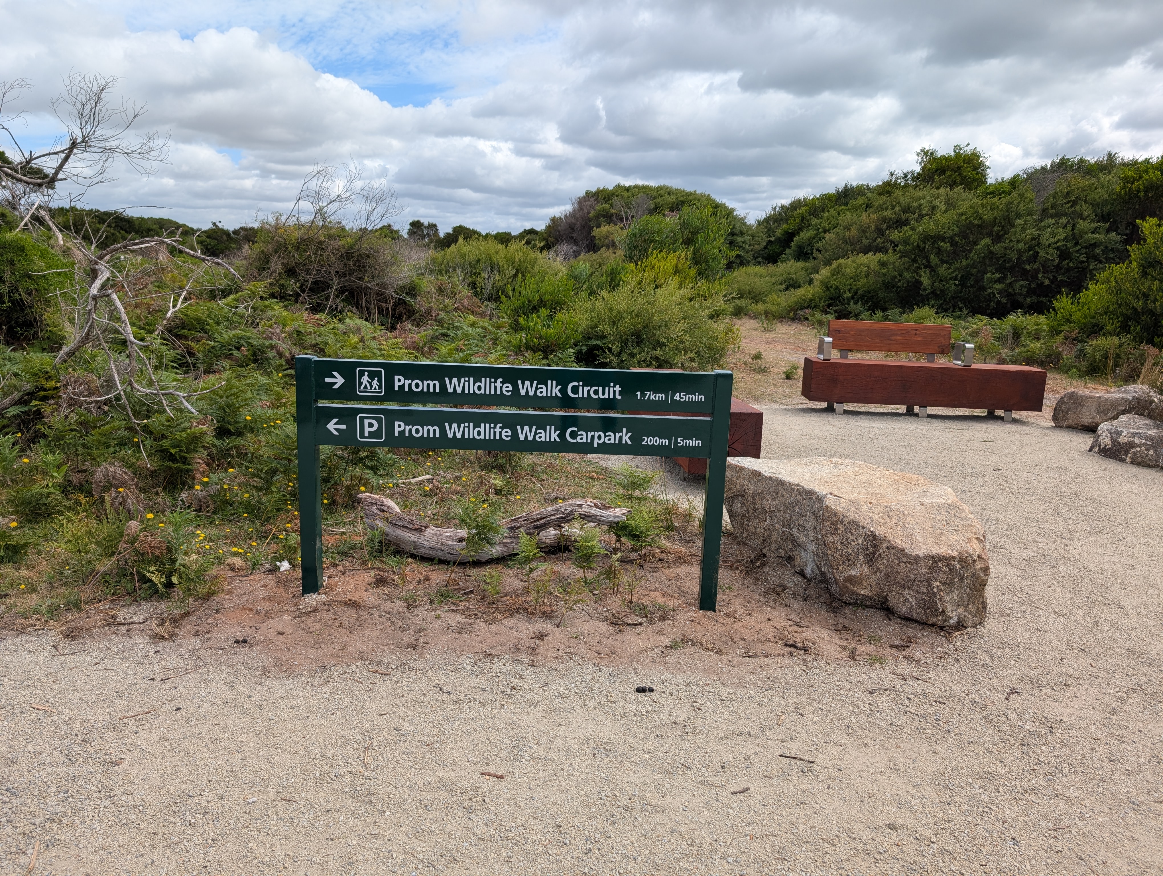 Final stretch of Wildlife Walk