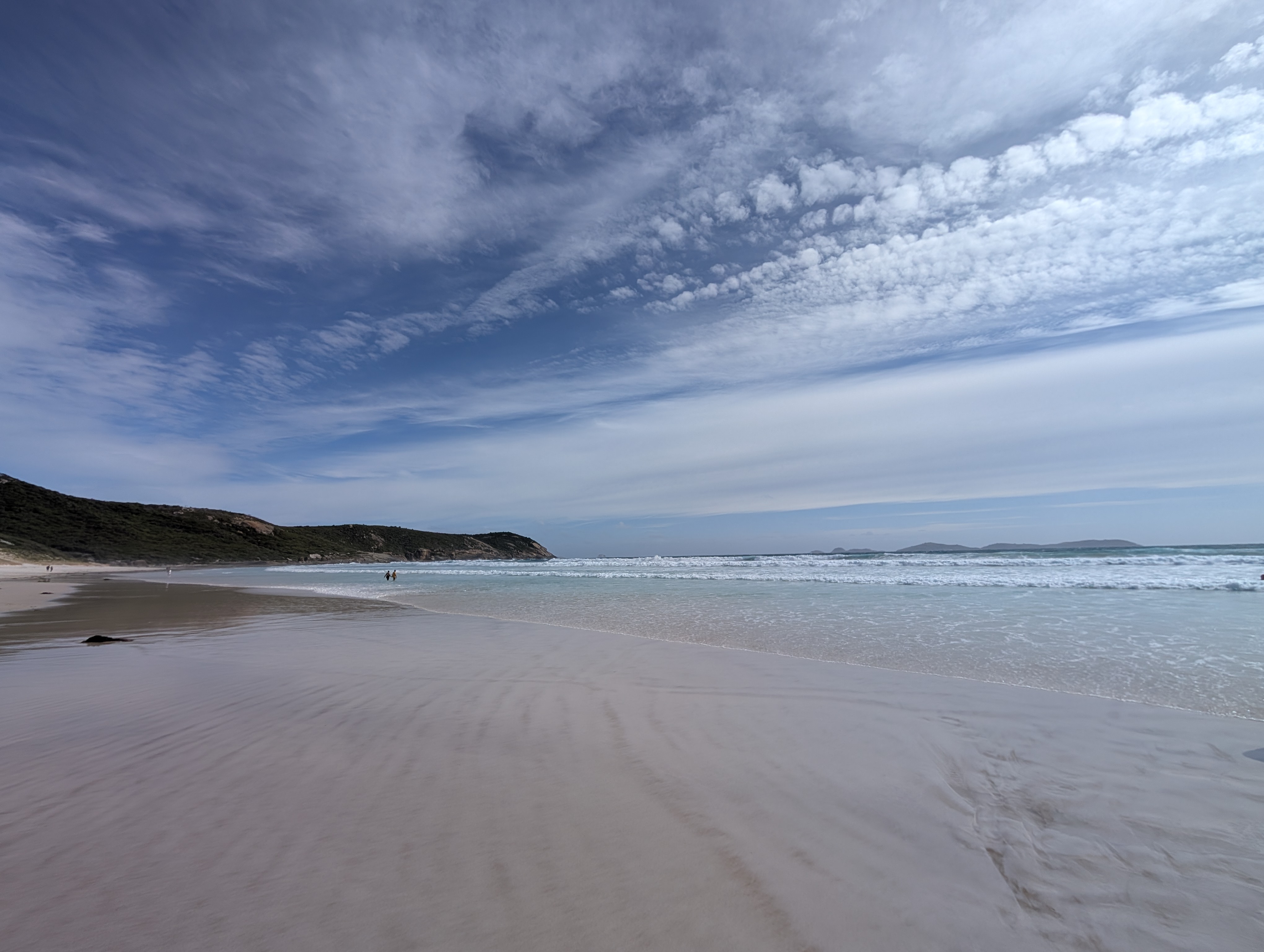 Squeaky Beach turquoise waters