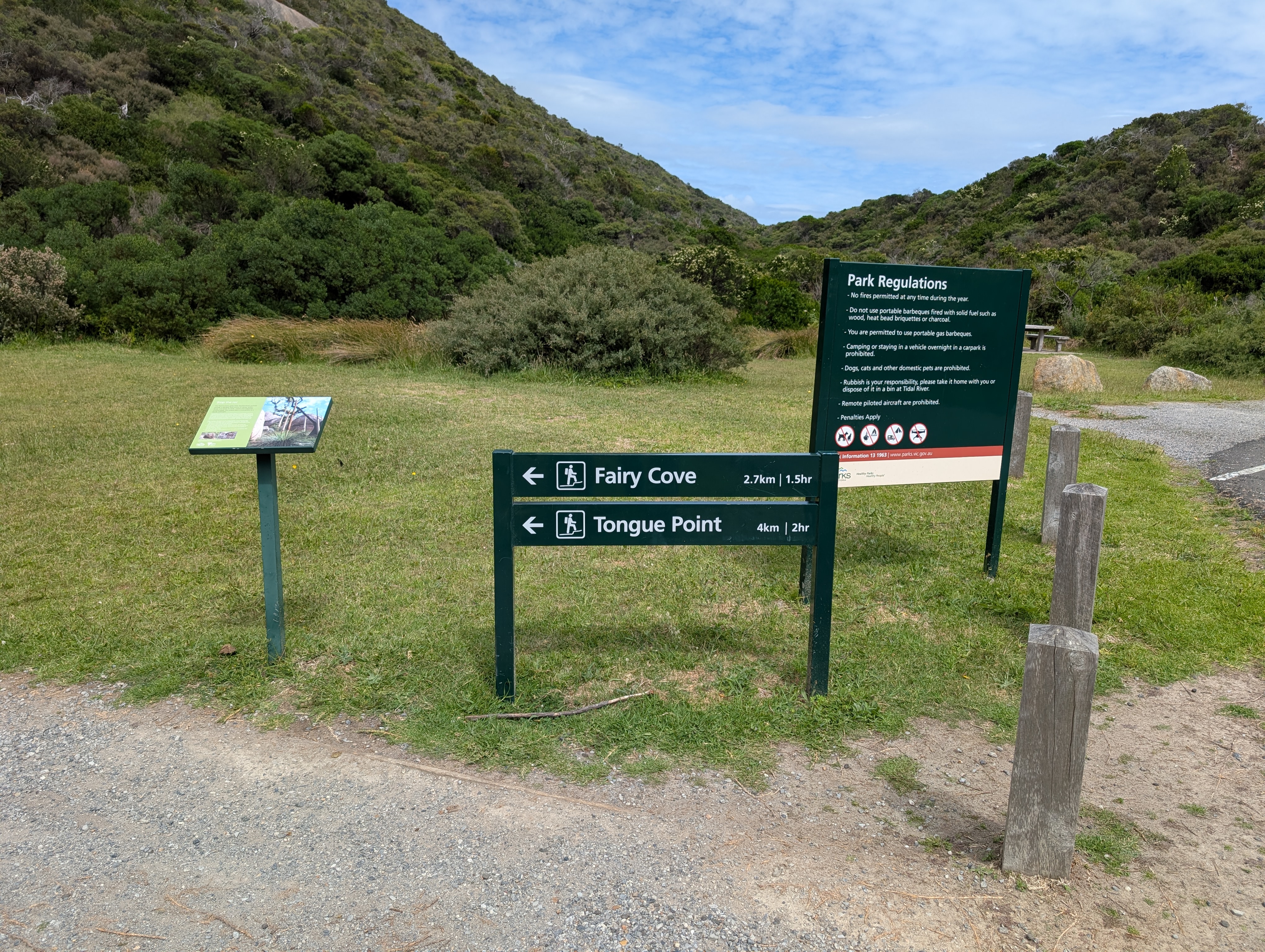 Scenic view of Tongue Point